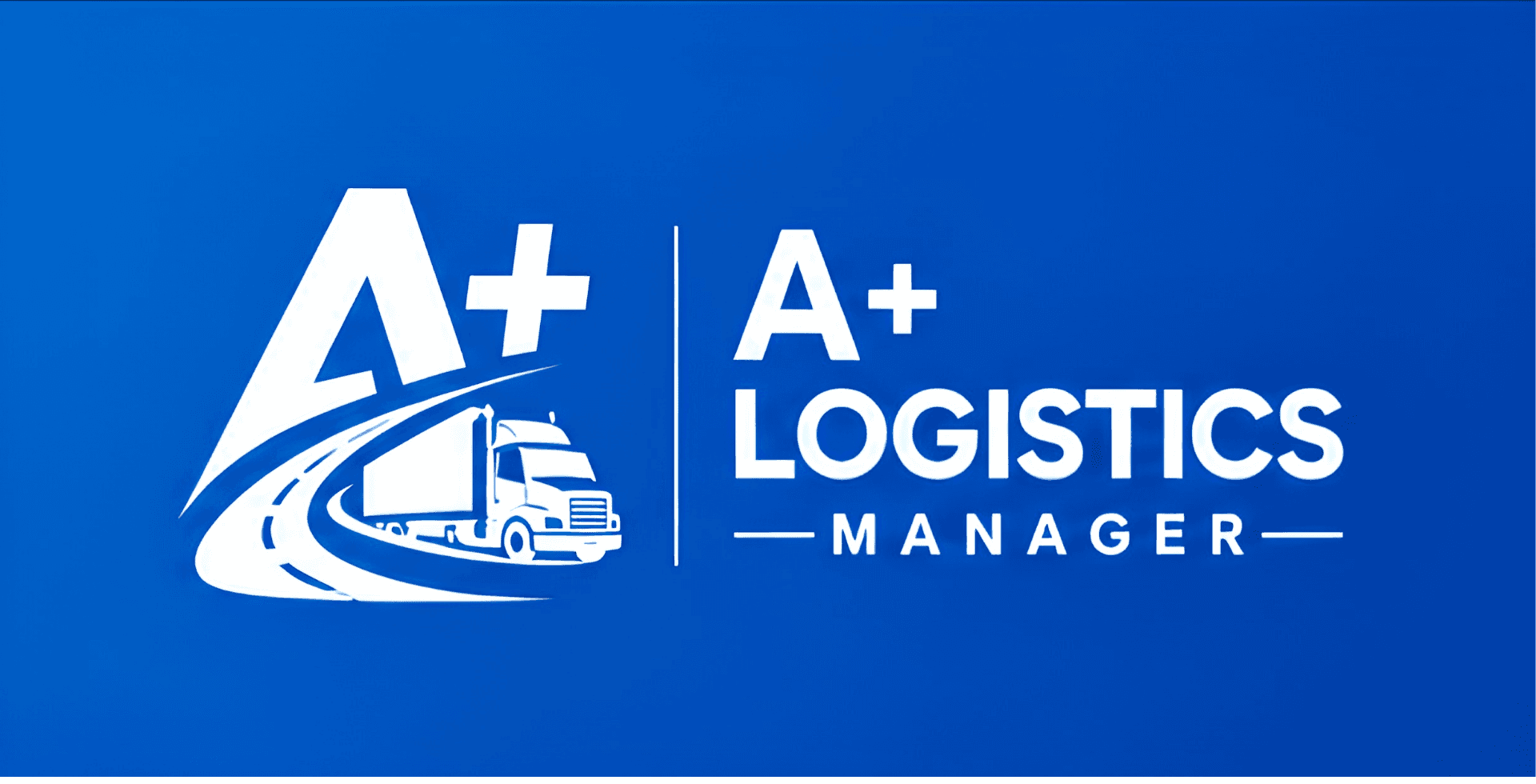 A+ Logistics Manager wide logo